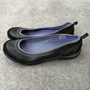 Merrell Shoes Womens Size 10 Black Slip On Ballet Flats M Select Grip J65110